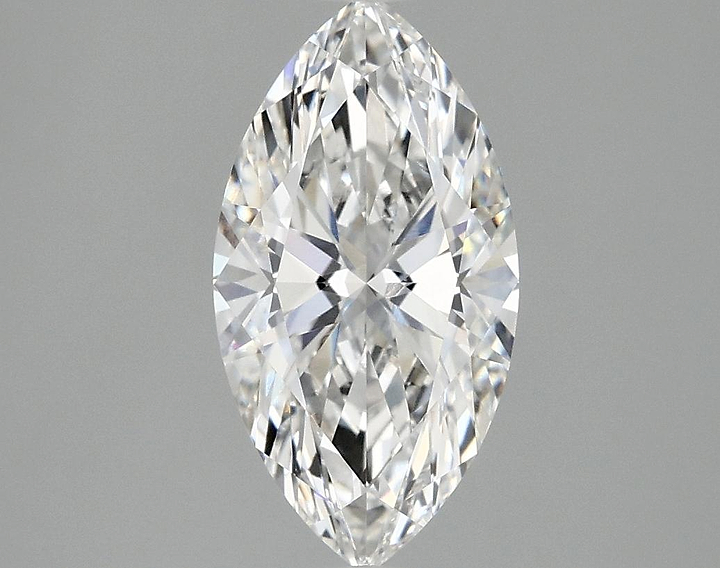 1.91 Carat Marquise Shaped Excellent Cut VVS2 IGI Certified Lab Grown Diamond
