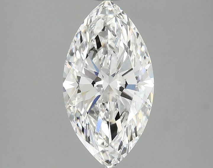 2.01 Carat Marquise Shaped Excellent Cut VVS2 IGI Certified Lab Grown Diamond