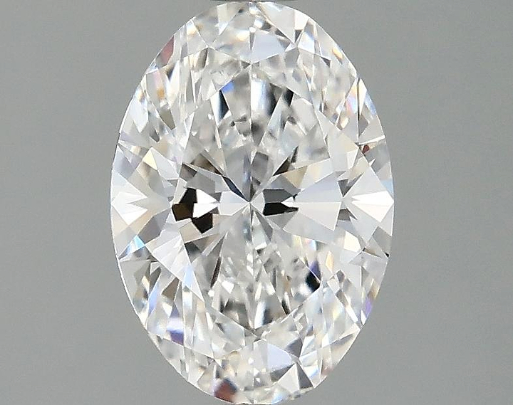 1.43 Carat Oval Shaped Ideal Cut VVS2 IGI Certified Lab Grown Diamond