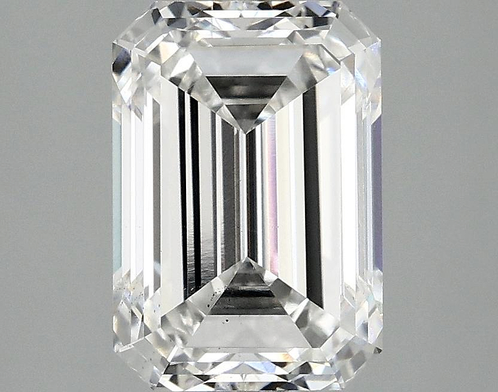 2.99 Carat Emerald Shaped Ideal Cut VS2 IGI Certified Lab Grown Diamond
