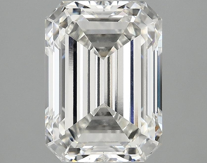 3.1 Carat Emerald Shaped Excellent Cut VVS2 IGI Certified Lab Grown Diamond