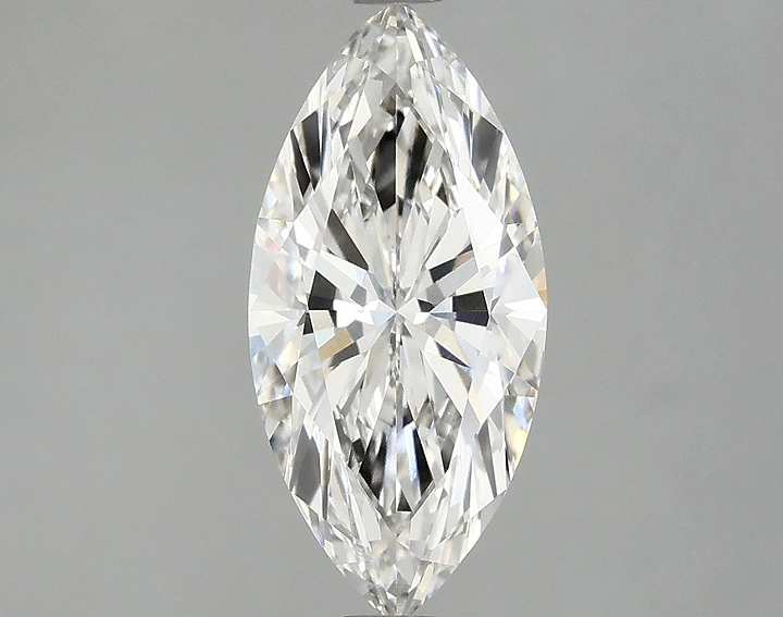 2.05 Carat Marquise Shaped Excellent Cut VVS2 IGI Certified Lab Grown Diamond