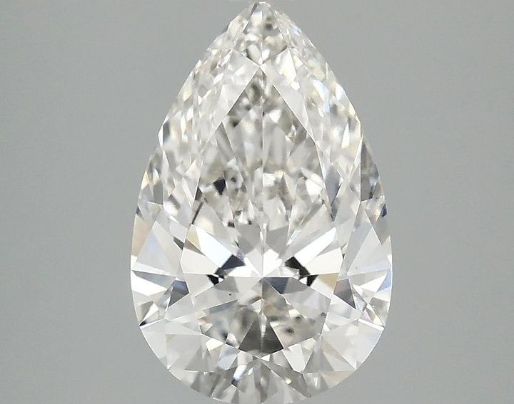 2.42 Carat Pear Shaped Ideal Cut VS1 IGI Certified Lab Grown Diamond