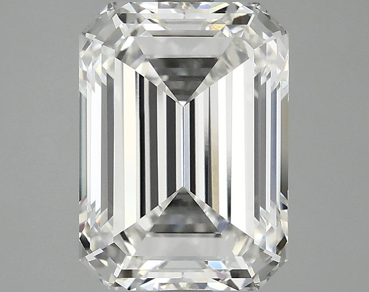 3.05 Carat Emerald Shaped Excellent Cut VVS2 IGI Certified Lab Grown Diamond