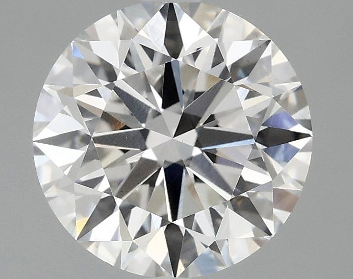 2.05 Carat Round Shaped Ideal Cut VS1 IGI Certified Lab Grown Diamond