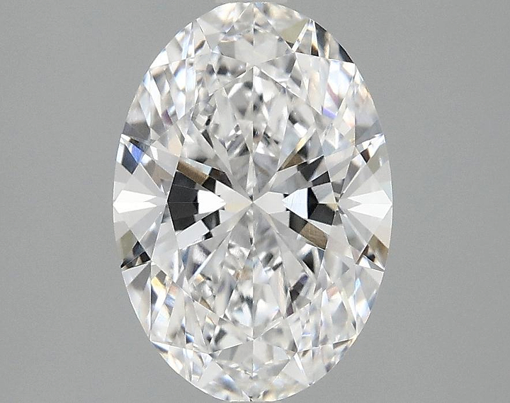 2.07 Carat Oval Shaped Ideal Cut VVS2 IGI Certified Lab Grown Diamond