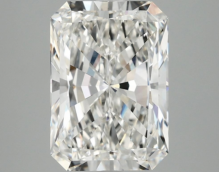 3.94 Carat Radiant Shaped Ideal Cut VVS2 IGI Certified Lab Grown Diamond