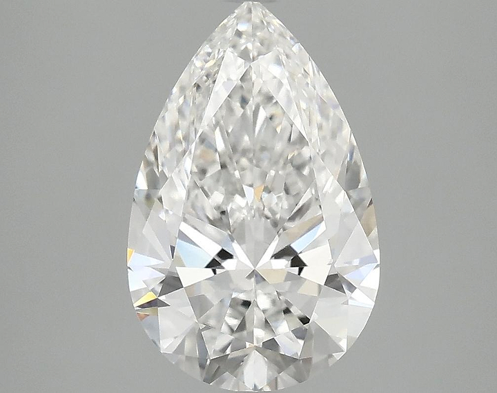 2.5 Carat Pear Shaped Ideal Cut VS1 IGI Certified Lab Grown Diamond