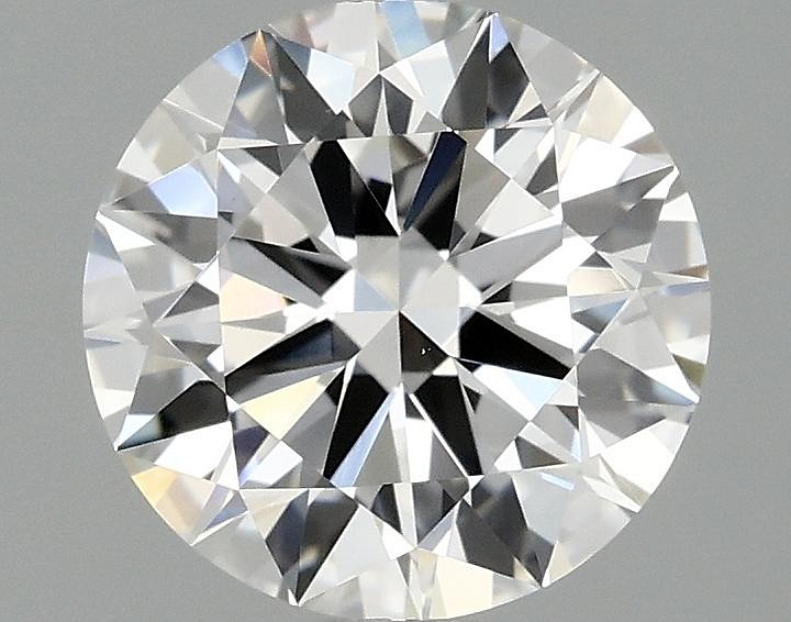 1.47 Carat Round Shaped Ideal Cut VVS2 IGI Certified Lab Grown Diamond