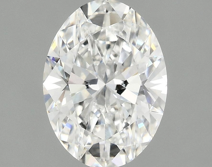 1.5 Carat Oval Shaped Excellent Cut VVS2 IGI Certified Lab Grown Diamond
