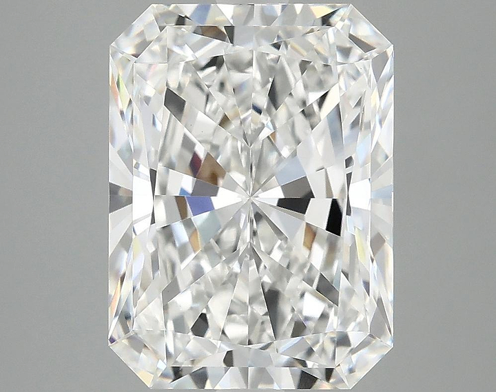 4.09 Carat Radiant Shaped Excellent Cut VVS2 IGI Certified Lab Grown Diamond