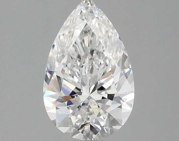 1.47 Carat Pear Shaped Ideal Cut VS1 IGI Certified Lab Grown Diamond