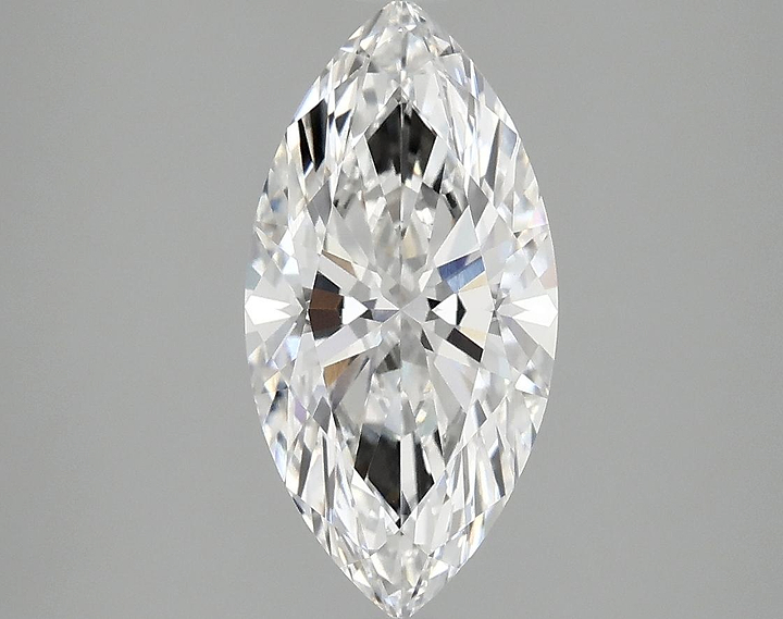 2.06 Carat Marquise Shaped Ideal Cut VVS2 IGI Certified Lab Grown Diamond