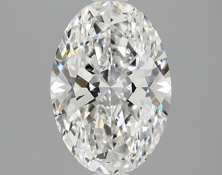 2.05 Carat Oval Shaped Ideal Cut VVS2 IGI Certified Lab Grown Diamond