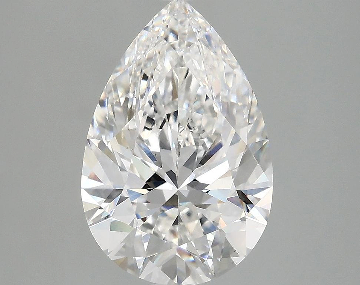 2.51 Carat Pear Shaped Excellent Cut VS1 IGI Certified Lab Grown Diamond