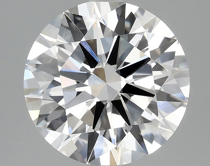 2.05 Carat Round Shaped Ideal Cut VVS2 IGI Certified Lab Grown Diamond