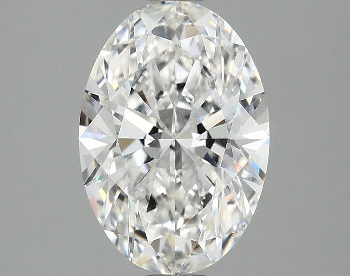 2.07 Carat Oval Shaped Ideal Cut VVS2 IGI Certified Lab Grown Diamond