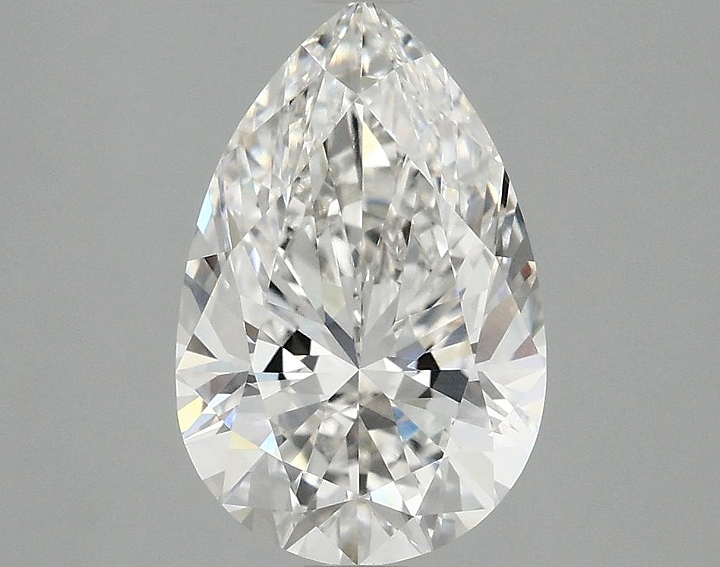 2.55 Carat Pear Shaped Excellent Cut VVS2 IGI Certified Lab Grown Diamond
