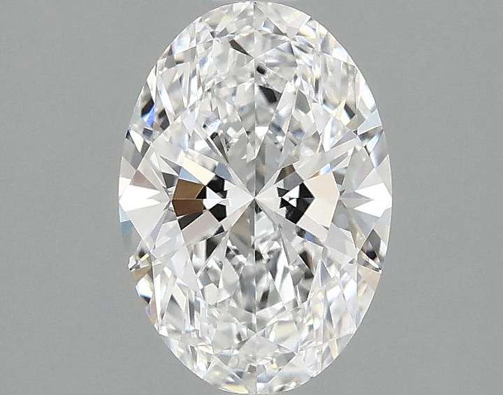 1.5 Carat Oval Shaped Ideal Cut VVS2 IGI Certified Lab Grown Diamond