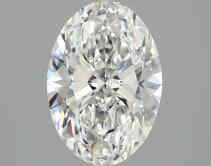 1.54 Carat Oval Shaped Ideal Cut VVS2 IGI Certified Lab Grown Diamond