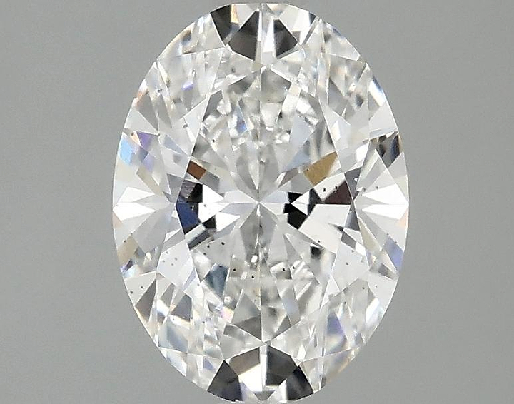 1.59 Carat Oval Shaped Excellent Cut SI1 IGI Certified Lab Grown Diamond
