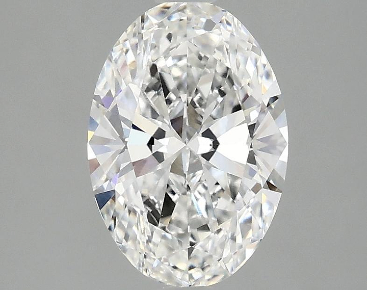 1.5 Carat Oval Shaped Ideal Cut VVS2 IGI Certified Lab Grown Diamond
