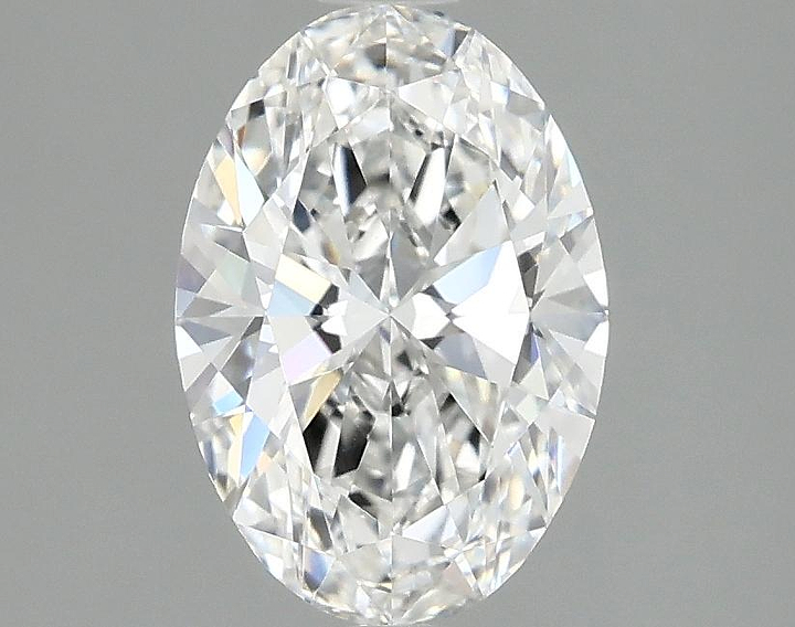 1.58 Carat Oval Shaped Ideal Cut VVS2 IGI Certified Lab Grown Diamond