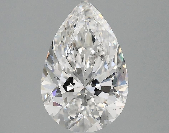 2.07 Carat Pear Shaped Excellent Cut VS2 IGI Certified Lab Grown Diamond