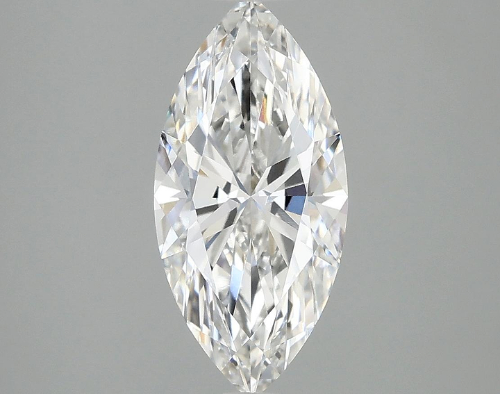 2.01 Carat Marquise Shaped Excellent Cut VVS2 IGI Certified Lab Grown Diamond
