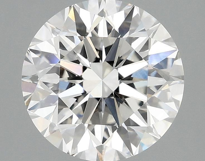 2.54 Carat Round Shaped Excellent Cut VVS2 IGI Certified Lab Grown Diamond