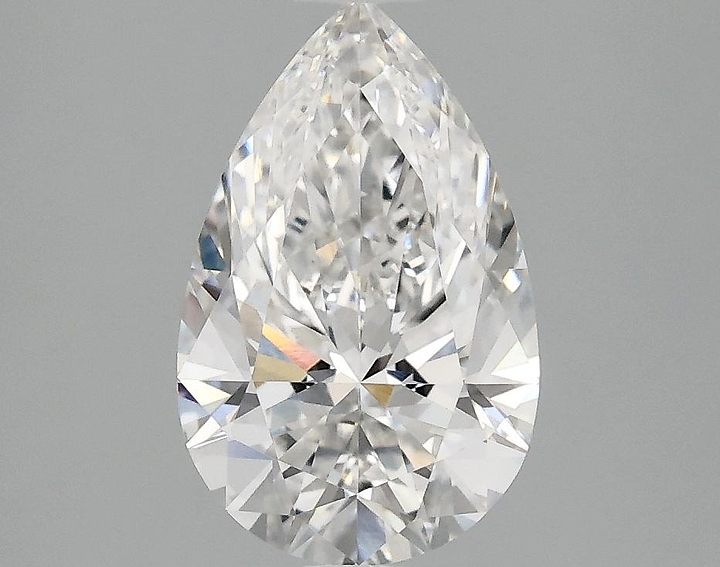 2.01 Carat Pear Shaped Ideal Cut VVS2 IGI Certified Lab Grown Diamond