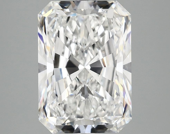4.07 Carat Radiant Shaped Ideal Cut VVS2 IGI Certified Lab Grown Diamond