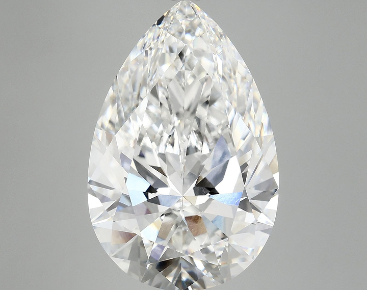 10.2 Carat Pear Shaped Excellent Cut VVS2 IGI Certified Lab Grown Diamond