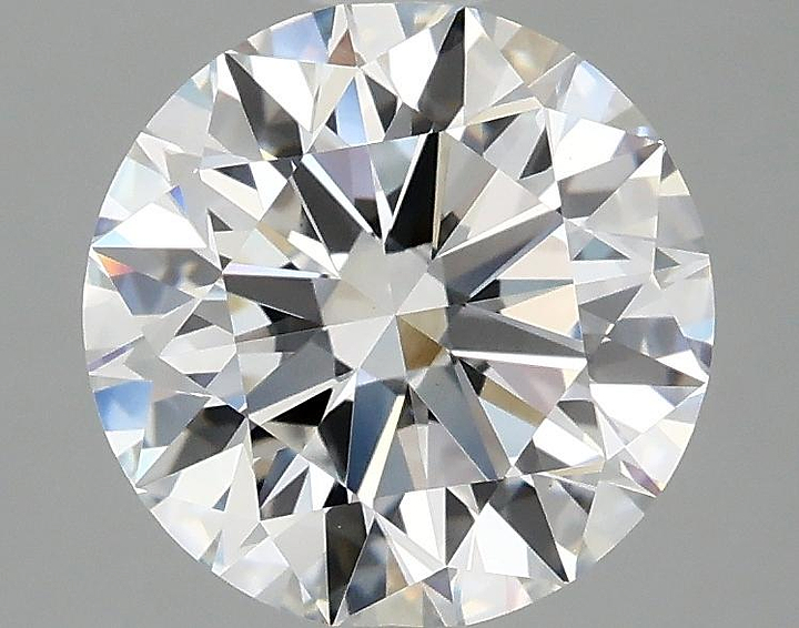 2.5 Carat Round Shaped Ideal Cut VVS2 IGI Certified Lab Grown Diamond