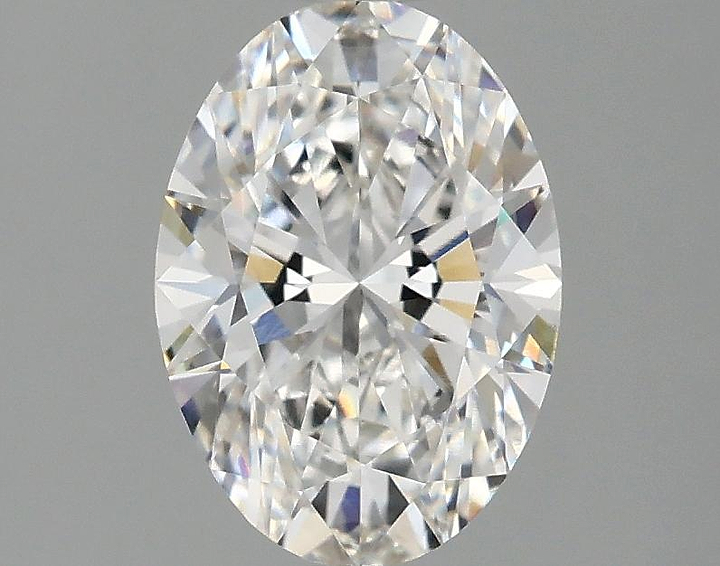 1.54 Carat Oval Shaped Ideal Cut VVS2 IGI Certified Lab Grown Diamond