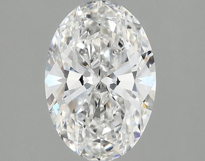 1.5 Carat Oval Shaped Ideal Cut VVS2 IGI Certified Lab Grown Diamond