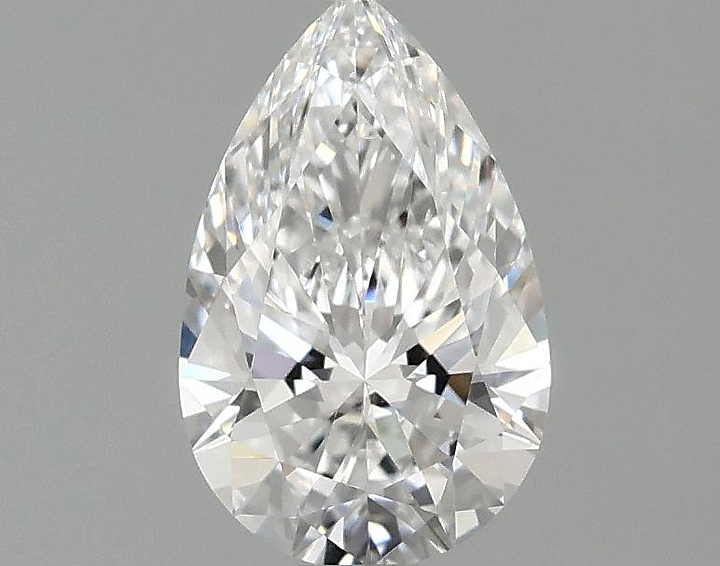 1.03 Carat Pear Shaped Ideal Cut VVS2 IGI Certified Lab Grown Diamond