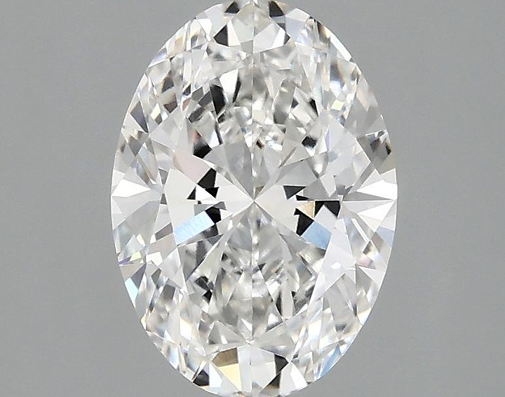 1.5 Carat Oval Shaped Ideal Cut VVS2 IGI Certified Lab Grown Diamond