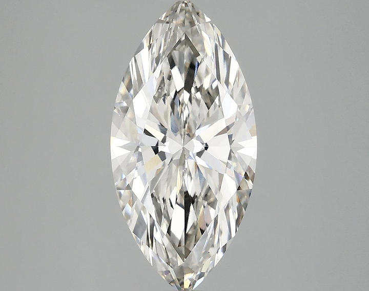 2.56 Carat Marquise Shaped Ideal Cut VS1 IGI Certified Lab Grown Diamond