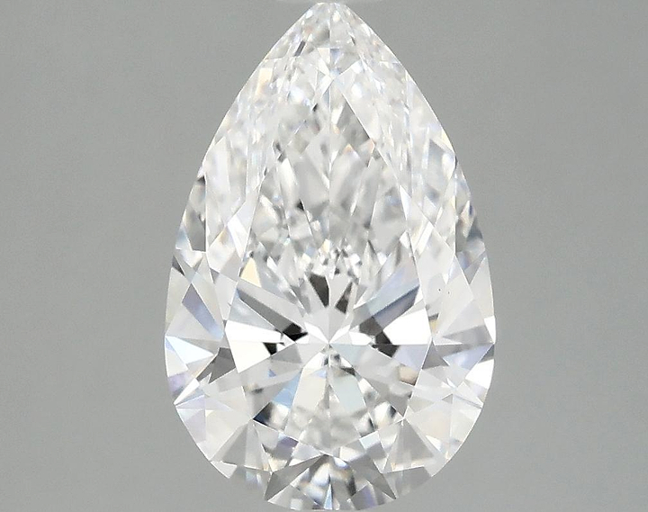 2.4 Carat Pear Shaped Ideal Cut VS1 IGI Certified Lab Grown Diamond