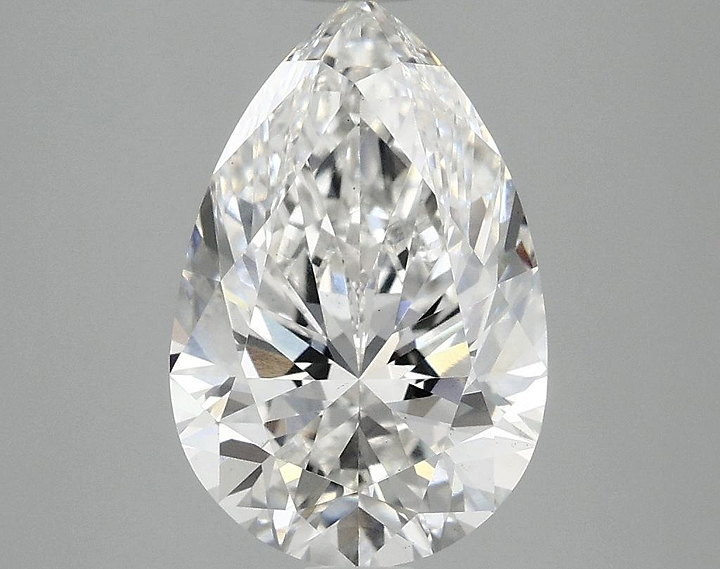 3.05 Carat Pear Shaped Excellent Cut VS1 IGI Certified Lab Grown Diamond