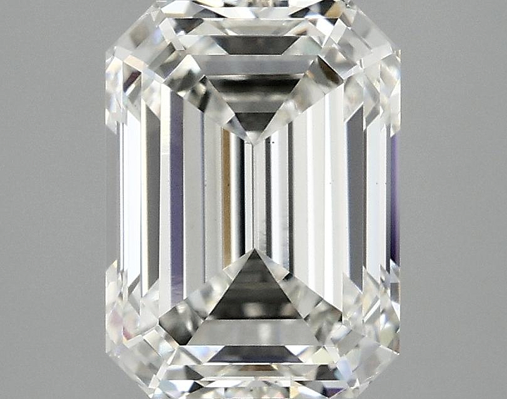 3.1 Carat Emerald Shaped Excellent Cut VS1 IGI Certified Lab Grown Diamond