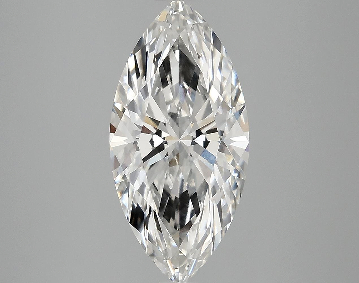 3.02 Carat Marquise Shaped Excellent Cut VS1 IGI Certified Lab Grown Diamond