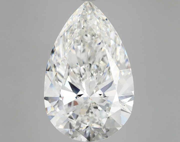 10.18 Carat Pear Shaped Ideal Cut VVS2 IGI Certified Lab Grown Diamond