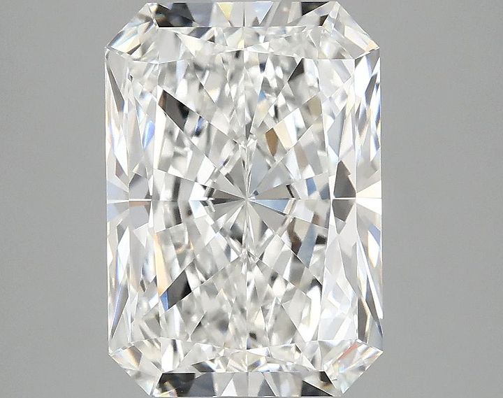 4.07 Carat Radiant Shaped Ideal Cut VVS2 IGI Certified Lab Grown Diamond