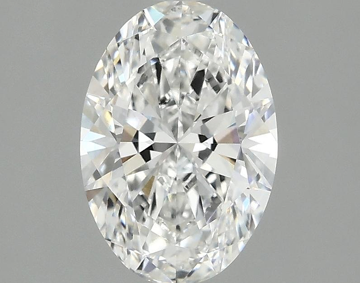 1.5 Carat Oval Shaped Ideal Cut VVS1 IGI Certified Lab Grown Diamond