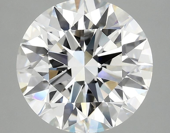 3.01 Carat Round Shaped Ideal Cut VVS2 IGI Certified Lab Grown Diamond