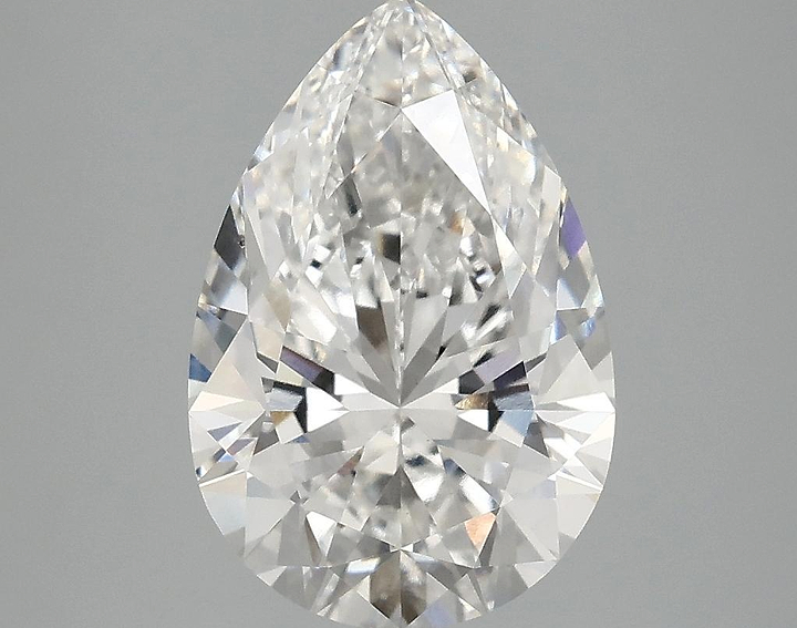 3.05 Carat Pear Shaped Excellent Cut VS2 IGI Certified Lab Grown Diamond