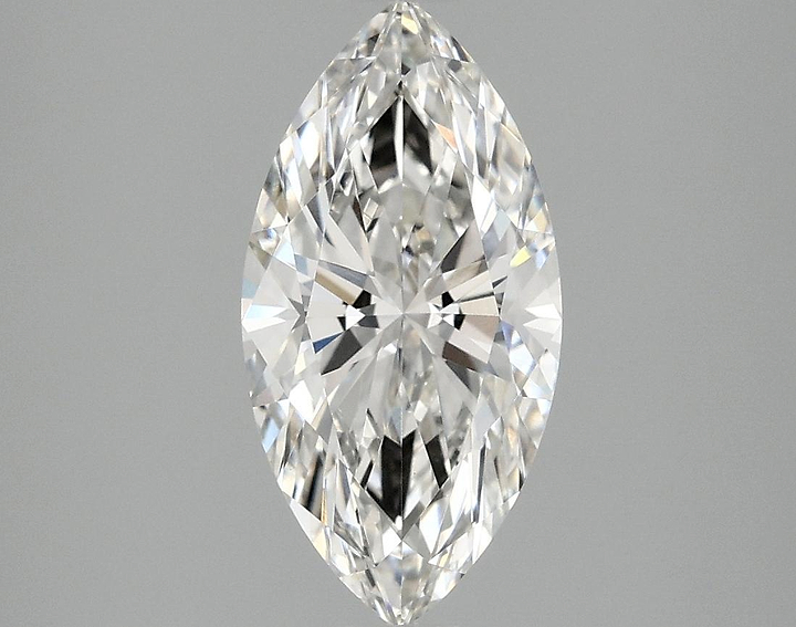 1.85 Carat Marquise Shaped Ideal Cut VVS2 IGI Certified Lab Grown Diamond