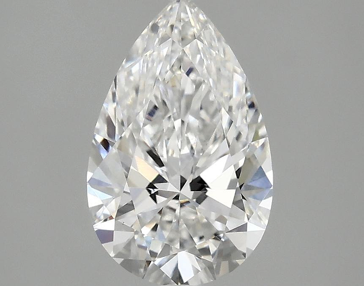 1.56 Carat Pear Shaped Ideal Cut VS1 IGI Certified Lab Grown Diamond
